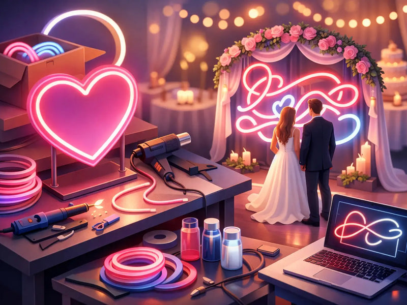 Wedding Neon Sign: How to Make One Without the Stress