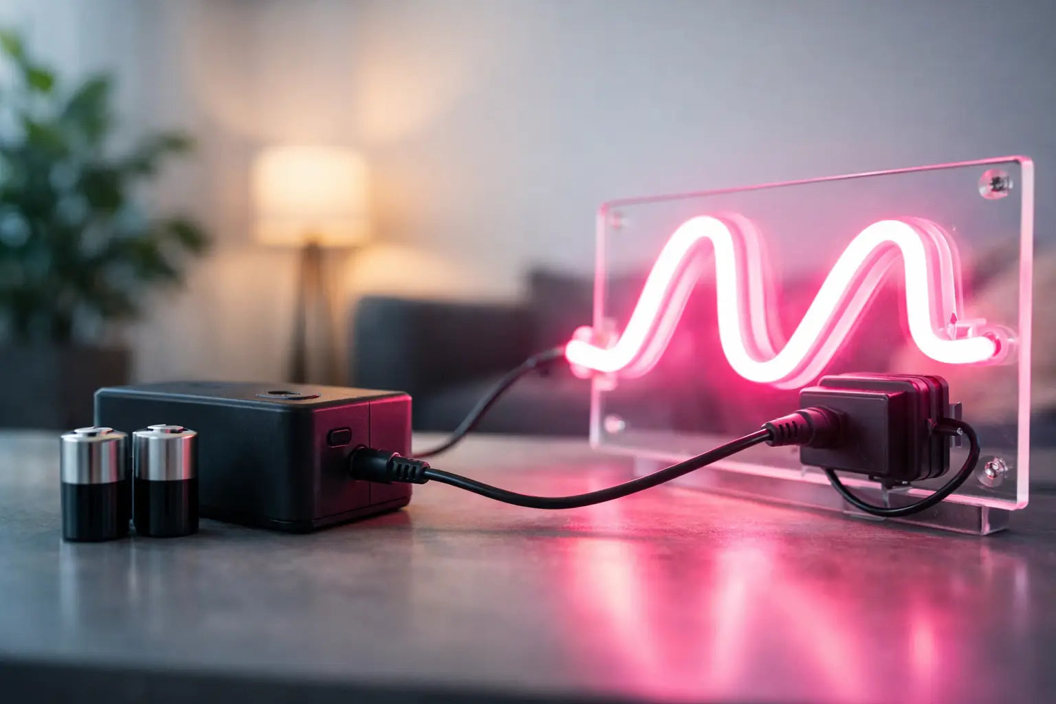 Kan neon op batterij werken voor jouw ruimte?