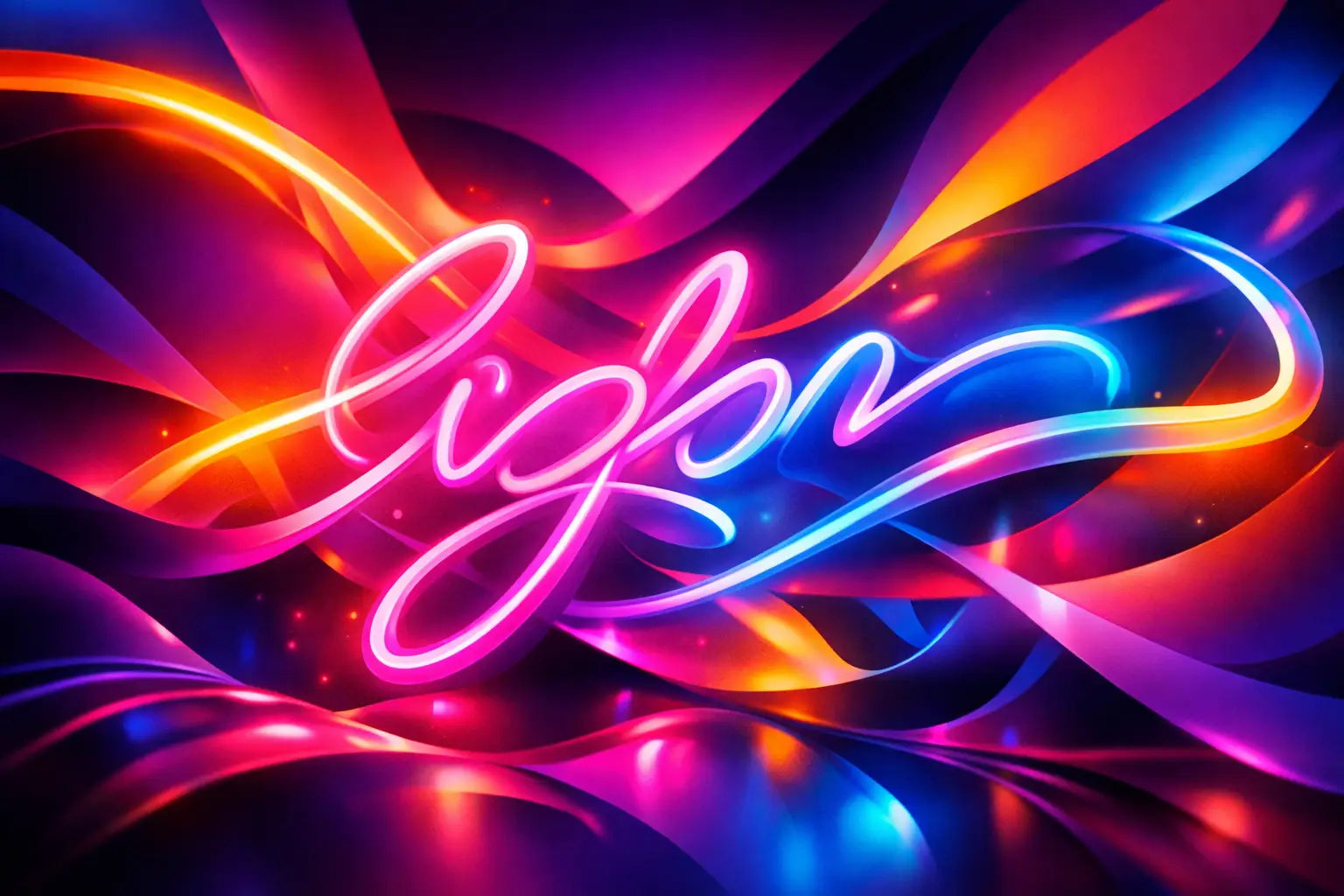 Eigen tekst in neon laten maken?