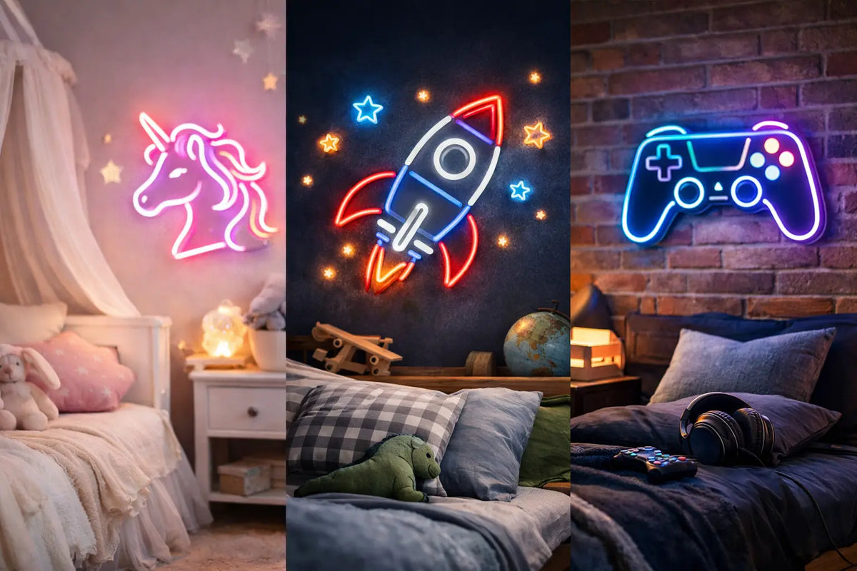 Neon naam bord kinderkamer voor elke stijl