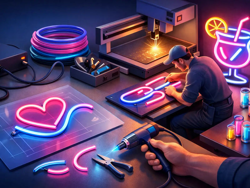 Hoe werkt neon op maat precies?