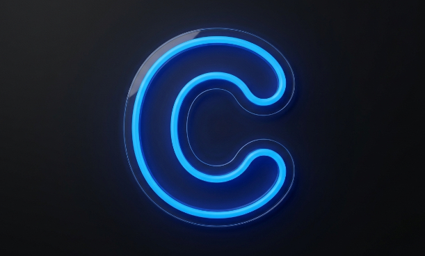 Lettre C | Éclairage néon