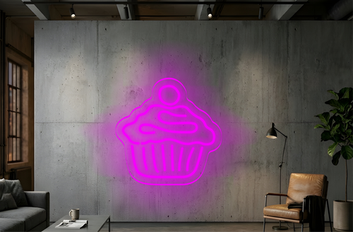 Cup Cake - Neon Verlichting