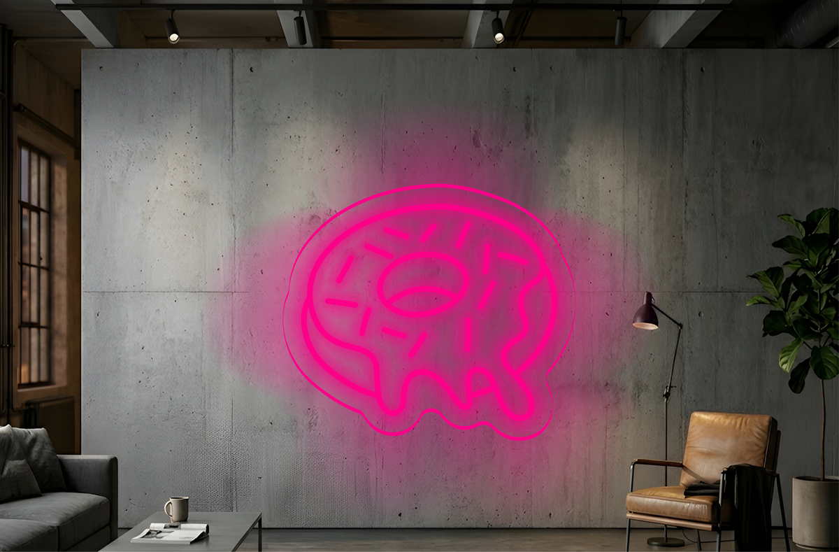 Donuts - Neon Lighting