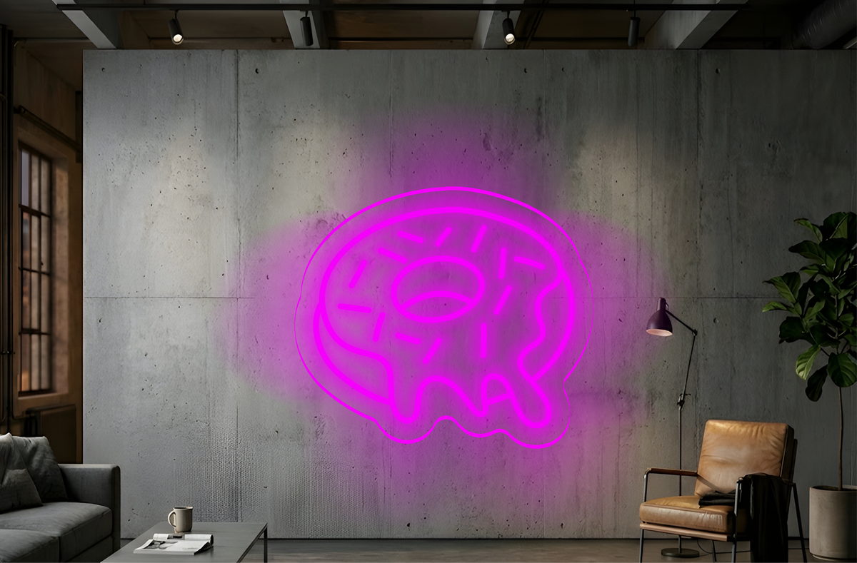 Donuts - Neon Lighting