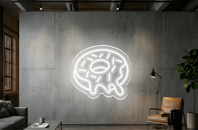 Donuts - Éclairage néon