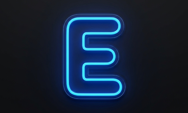 Letter E | Neon Verlichting