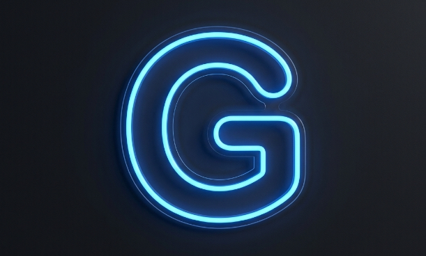 Lettre G | Éclairage néon