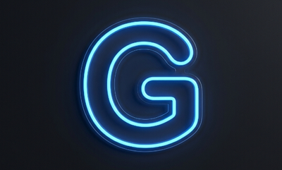 Lettre G | Éclairage néon