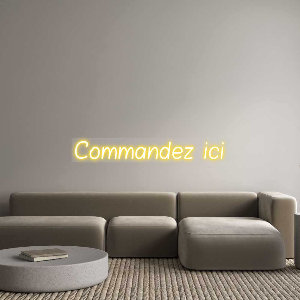 Gepersonaliseerde Neon: Commandez ici