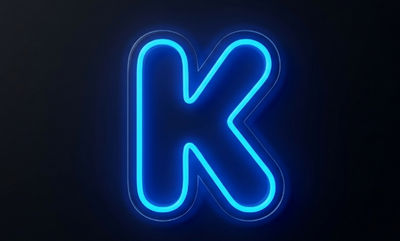 Lettre K | Éclairage néon