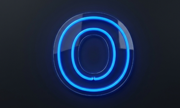 Lettre O | Éclairage néon