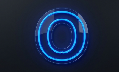 Lettre O | Éclairage néon