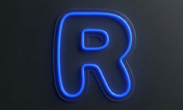 Letter R | Neon Lighting