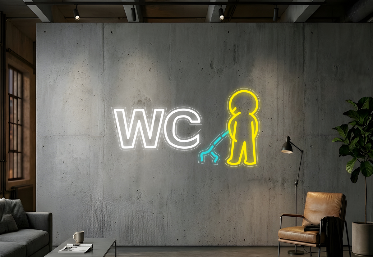 Wildplasser WC - Neon Verlichting