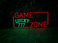 777 Lucky Game Zone | Leuchtreklame