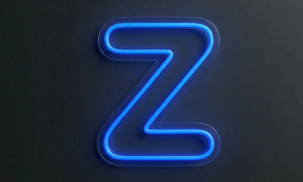 Letter Z | Neon Verlichting