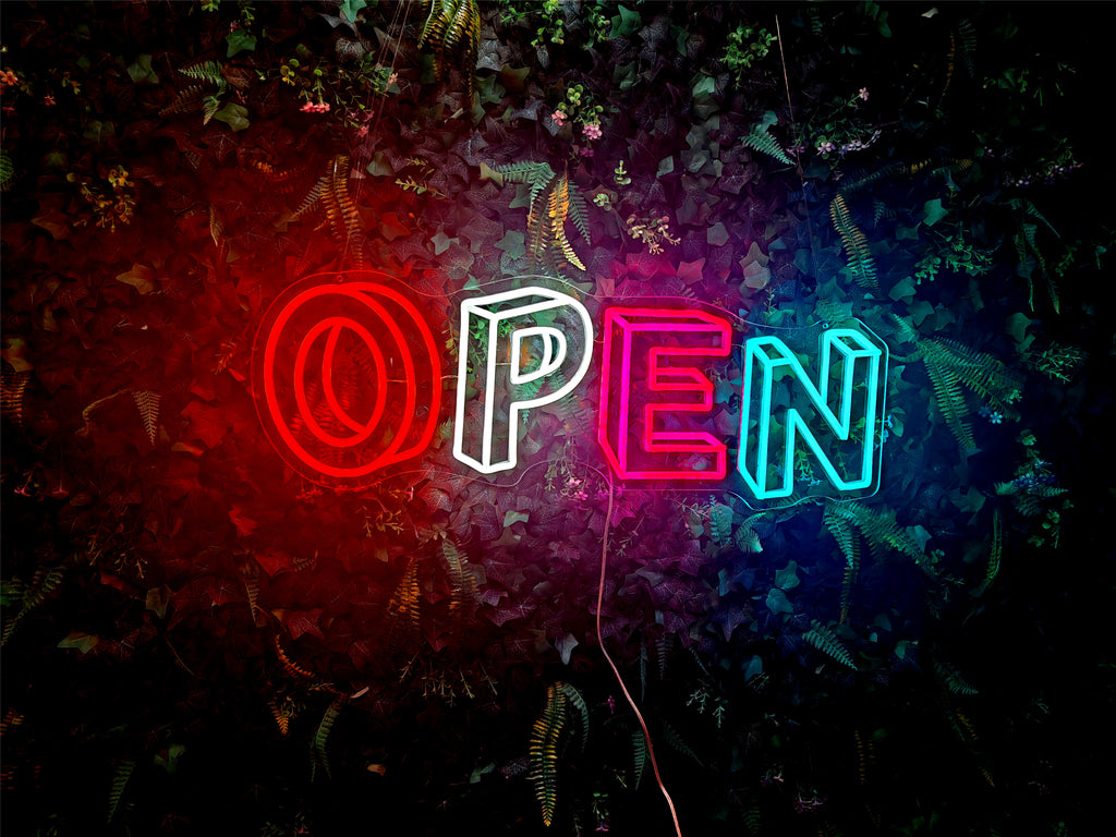 OPEN v1 | Neon Sign