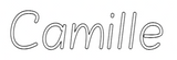 Gepersonaliseerde Neon: Camille