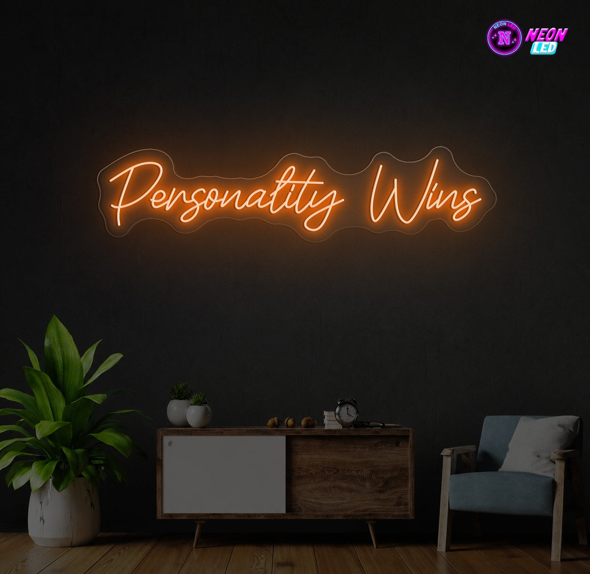 Gepersonaliseerd Neon: Personality Wins