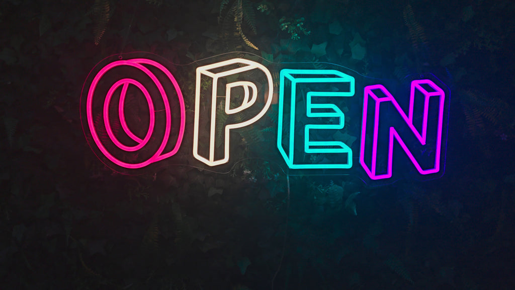 OPEN v2 | Neon Sign