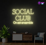 Custom Neons: Social Club GH