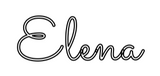 Gepersonaliseerde Neon: Elena